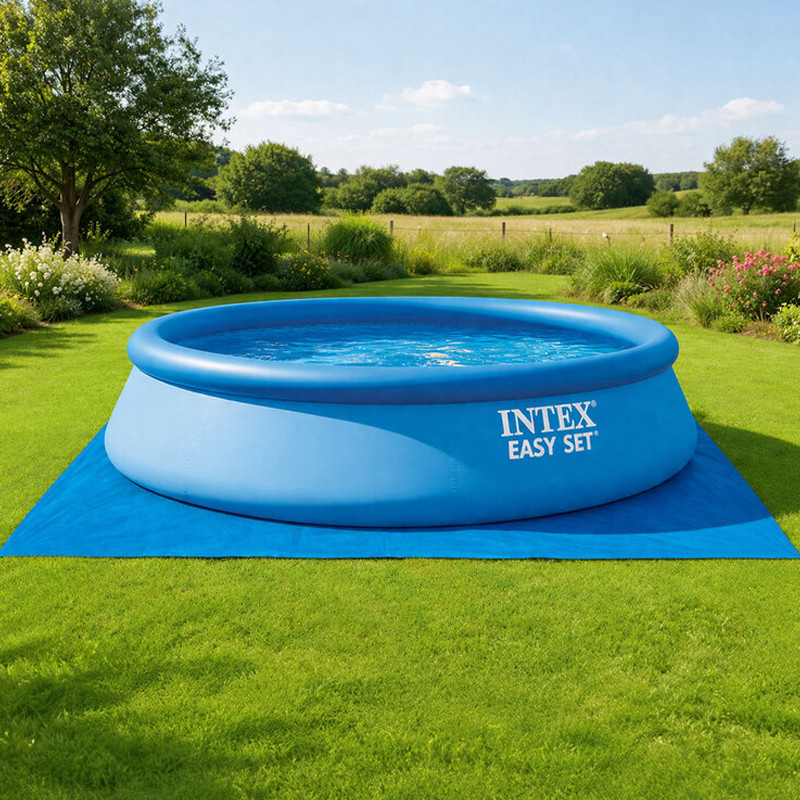 Tapis de Sol Intex Pour Piscine 3 x 2 m Bleu En Tunisie