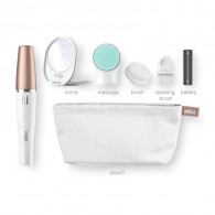 Epilateur Braun Silk Epil 5 SE851V Pour Visage et Corps Blanc en Tunisie