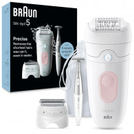 Epilateur Braun Silk Epil 5 Wet & Dry Pour Corps Blanc