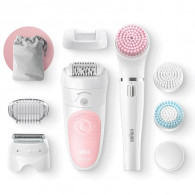 Epilateur Braun Silk Epil 5 SensoSmart Pour Corps et Visage Blanc en Tunisie