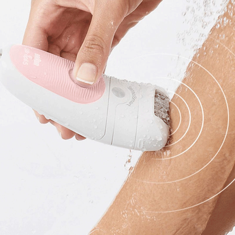 Epilateur Braun Silk Epil 5 SensoSmart Pour Corps et Visage Blanc en Tunisie