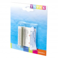 Kit De Réparation De Piscine + Colle Intex 59632 Transparent en Tunisie