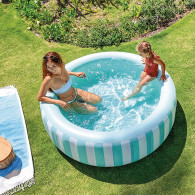 Piscine Gonflables Intex Frenchy Rond 168 x 53 cm Bleu en Tunisie