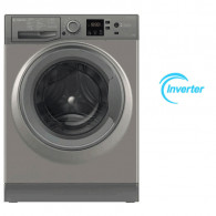Machine à Laver Frontale Inverter Ariston NS823CGGMA 8Kg Silver