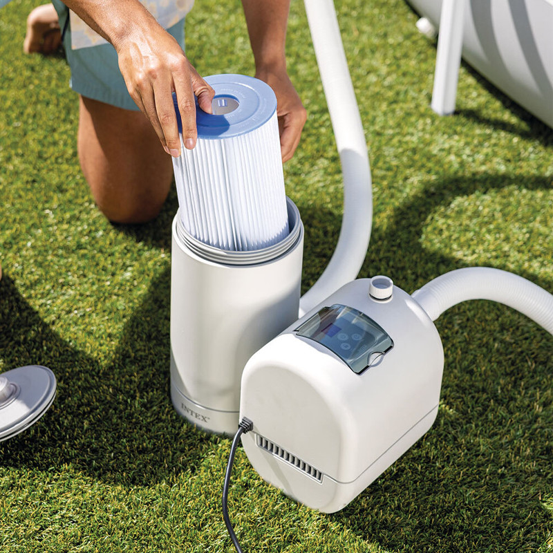 Épurateur à Cartouche 7,2 m³/h Intex 26634 C2500 Blanc en Tunisie