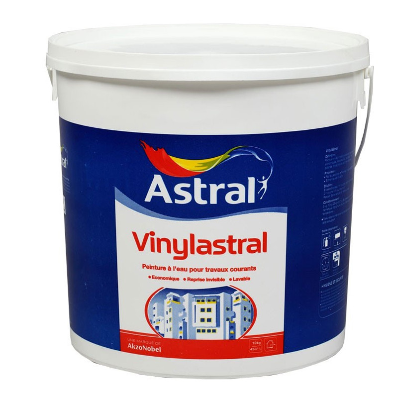 Peinture Astral Vinylastral 40 kg Blanc En Tunisie