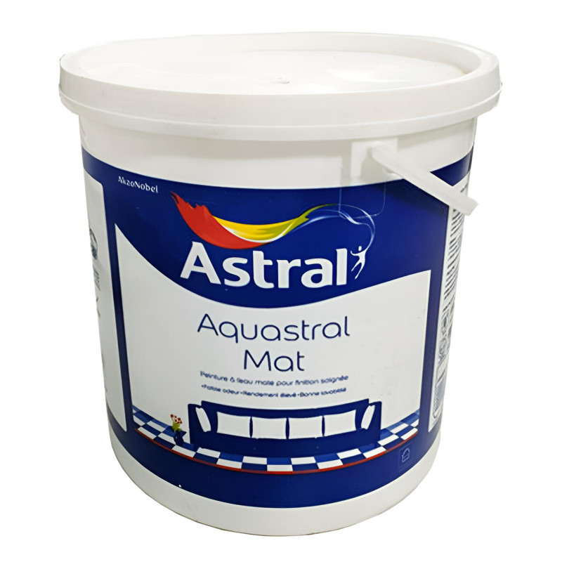 Peinture Astral Aquastral Mat 20 kg Blanc en Tunisie