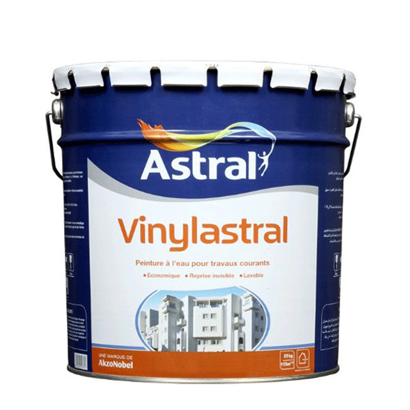 Peinture Astral Vinylastral Mat 23 kg Blanc En Tunisie