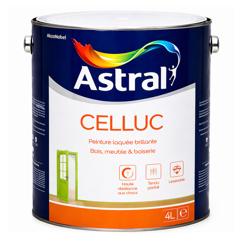 Peinture Astral Celluc Brillante 4kg Blanc En Tunisie
