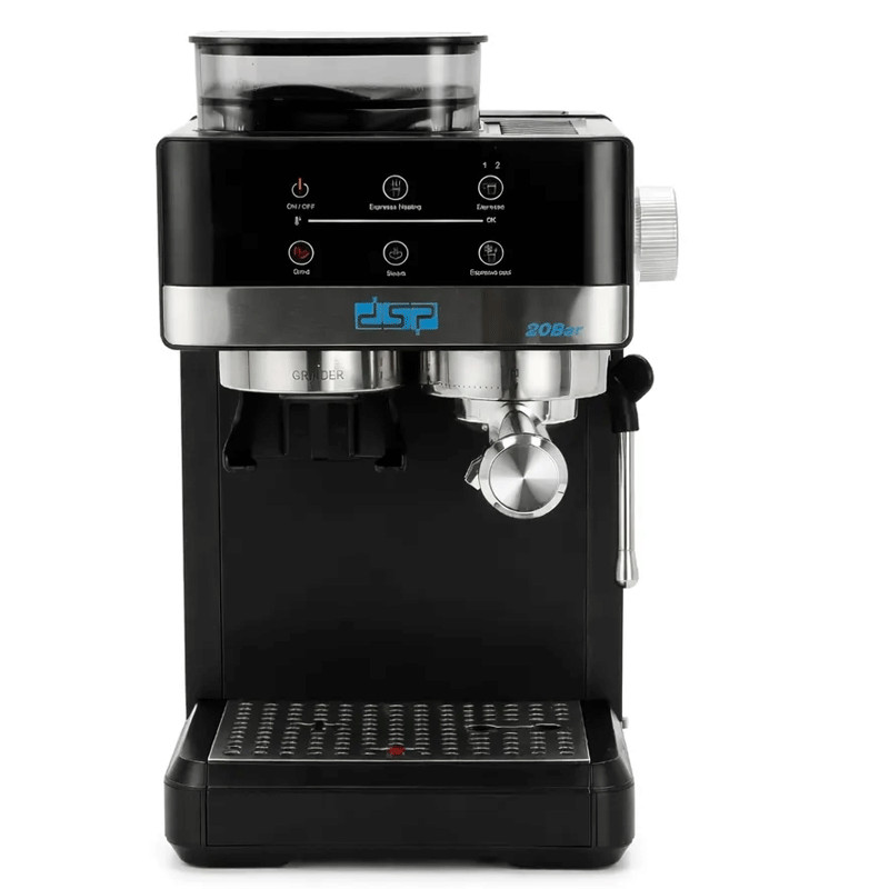 Machine à Café Expresso DSP KA3123 Avec Grinder 1350W Noir en Tunisie