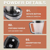 Blender Pro DSP 6En1 800W 1.8L Noir en Tunisie