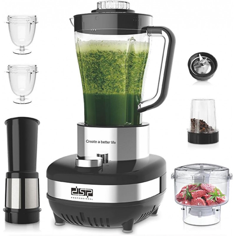 Blender Pro DSP 6En1 800W 1.8L Noir en Tunisie