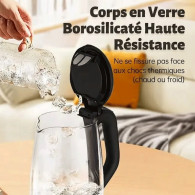 Bouilloire Électrique DSP KK1273 2200W 2 Litres Noir EN Tunisie