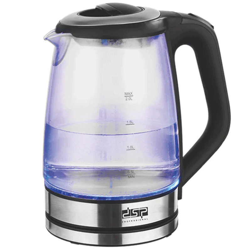 Bouilloire Électrique DSP KK1273 2200W 2 Litres Noir EN Tunisie