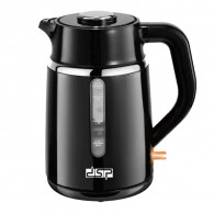 Bouilloire Électrique DSP KK1281 2200W 1.7 Litres Noir EN Tunisie