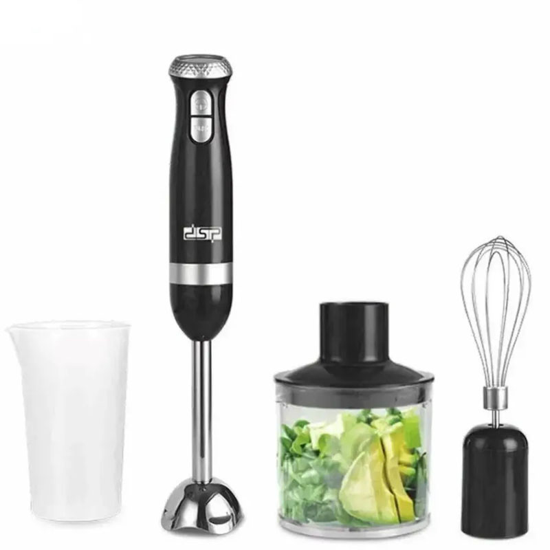 Mixeur plongeant DSP 4en1 700W Noir en Tunisie