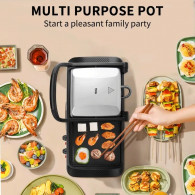 Grill Electrique DSP KB1050 1600W Noir EN Tunisie