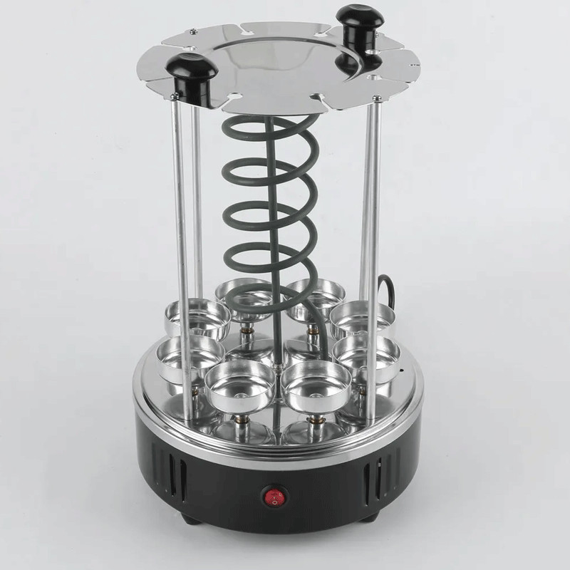 Barbecue Electrique Vertical DSP KB4008 1000W Silver en Tunisie