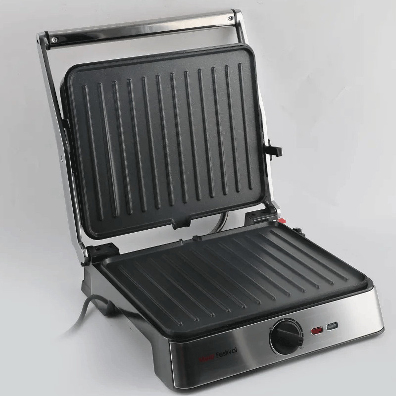 Appareil à Panini & Grill 2En1 DSP KB1105 2200W Silver en Tunisie