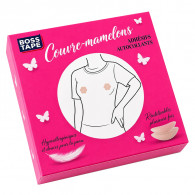 Couvre Téton Silicone Boss Tape 2 pièces Nude en Tunisie