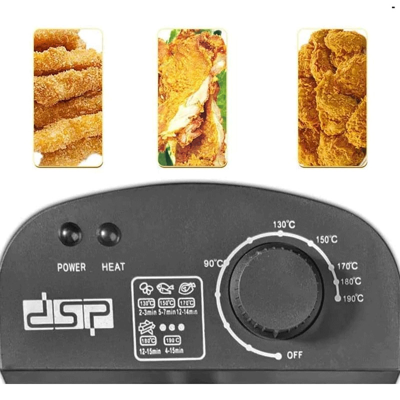 Friteuse DSP KB2079 3L 2000W Inox EN Tunisie