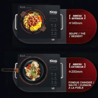 Plaque de Cuisson Électrique DSP KD5052 2000W Noir en Tunisie