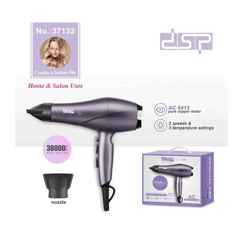 Sèche Cheveux DSP 37132 1830W Violet EN Tunisie