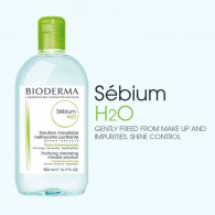 Eau Micellaire Bioderma Sebium H20 250 ML en Tunisie