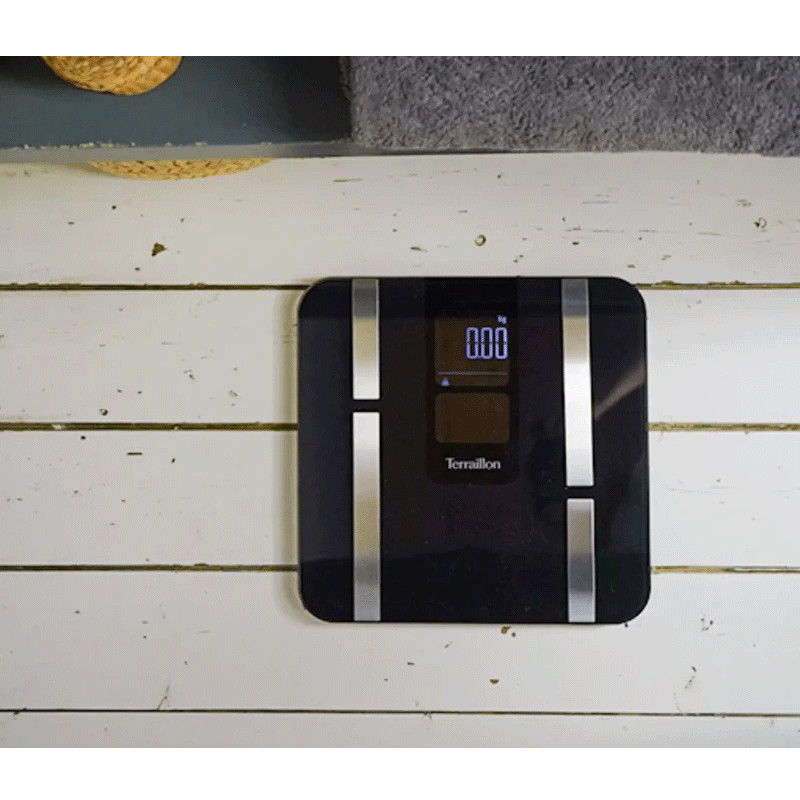 Pèse Personne Impédancemètre Terraillon Body Color Connect 180 Kg Noir en Tunisie