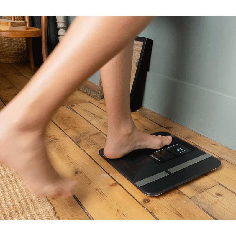 Pèse Personne Impédancemètre Terraillon Body Color Connect 180 Kg Noir en Tunisie