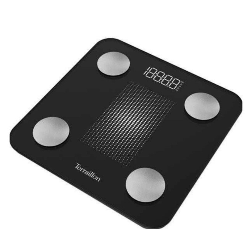 Pèse Personne Impédancemètre Terraillon Weight Connect 180 Kg Noir EN Tunisie