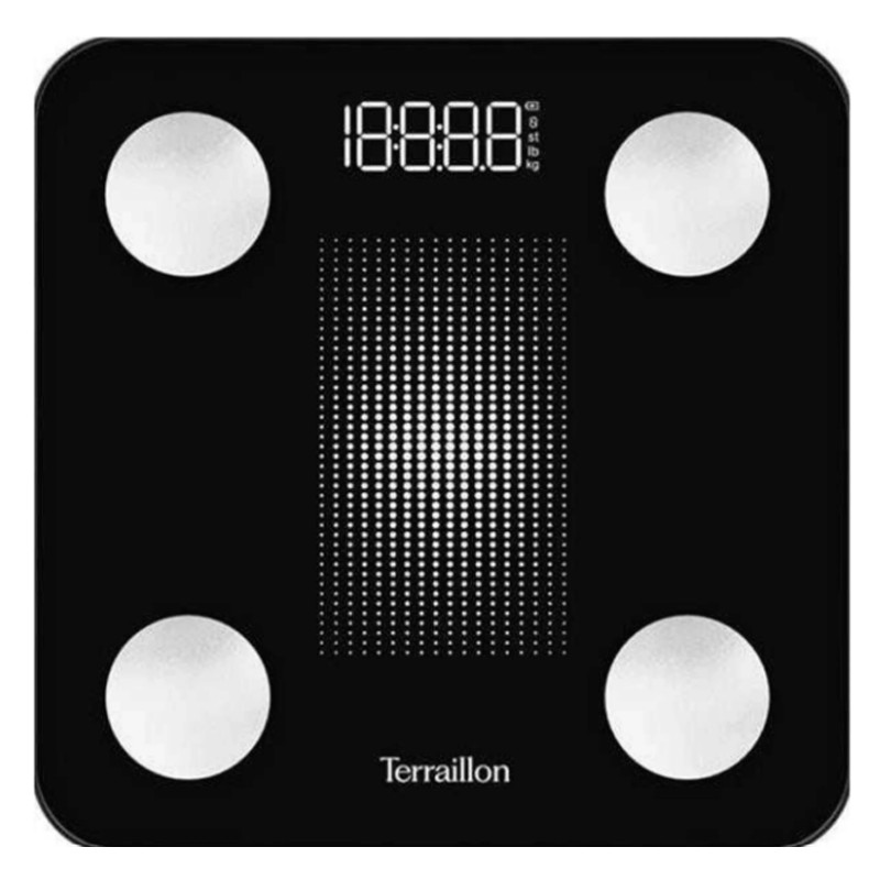 Pèse Personne Impédancemètre Terraillon Weight Connect 180 Kg Noir EN Tunisie