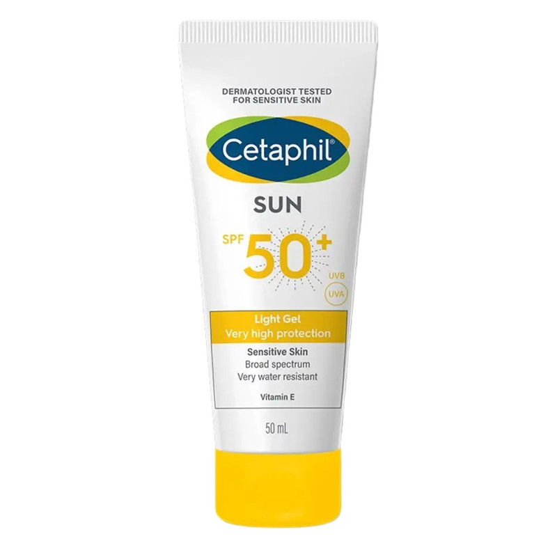 Trousse Cetaphil + Crème Hydratante 50ml + Lotion nettoyante 500ml + Ecran Solaire SPF 50+ En Tunisie