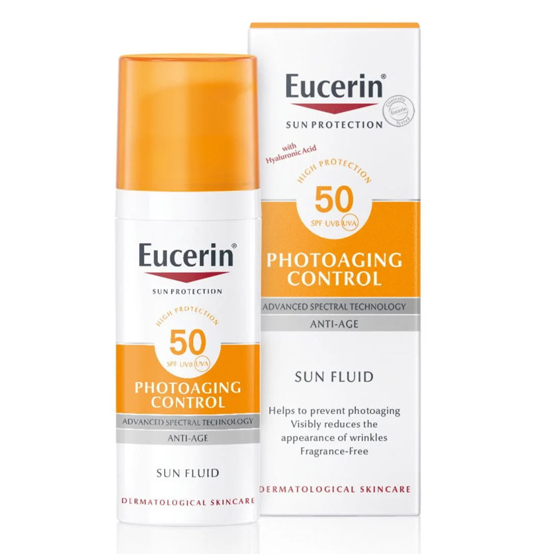 Eucerin Ecran Solaire Fluide Photoaging SPF50 50 Ml en Tunisie