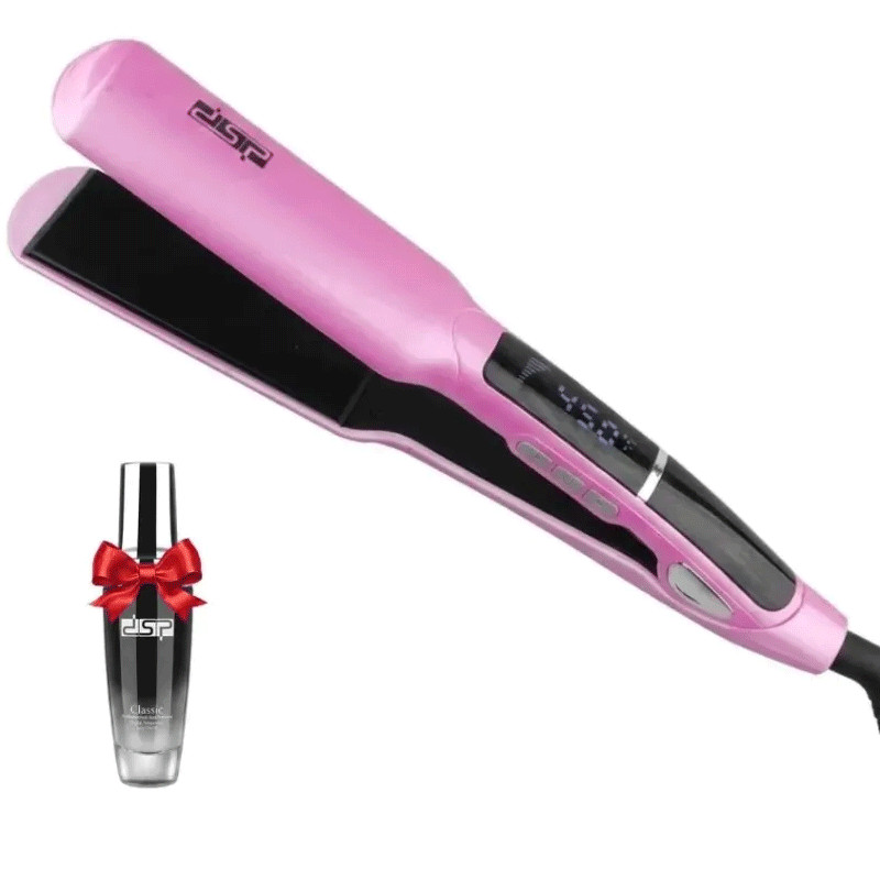 Lisseur Cheveux DSP G-10003 230°C Rose en Tunisie
