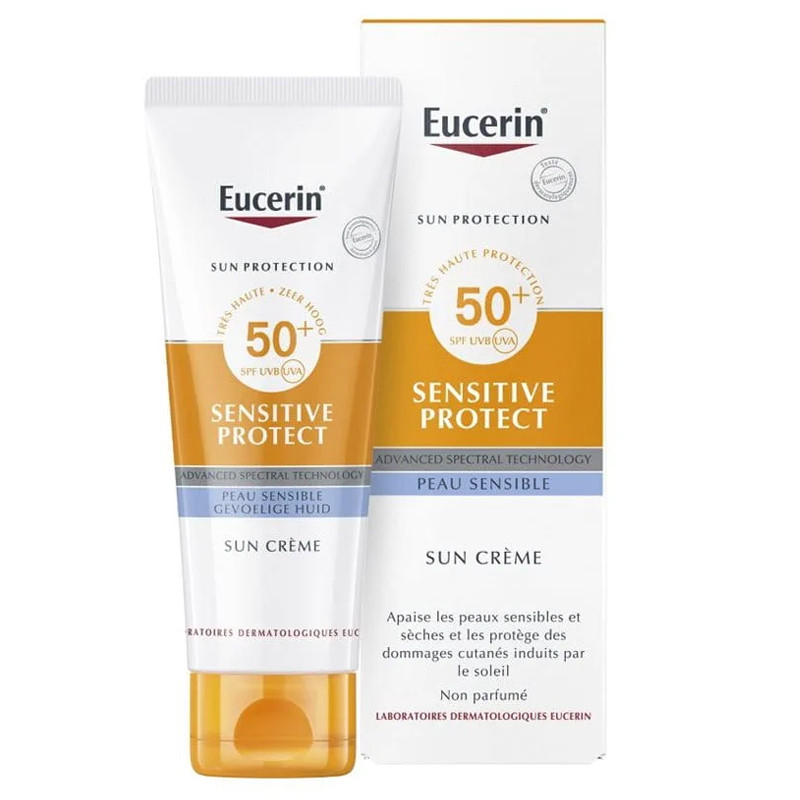 Eucerin Ecran Solaire Sensitive Protect SPF50+ 50 Ml en Tunisie