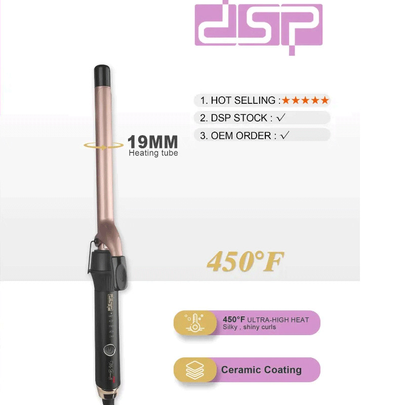 Fer À Boucler DSP 20106 45 W Noir en Tunisie