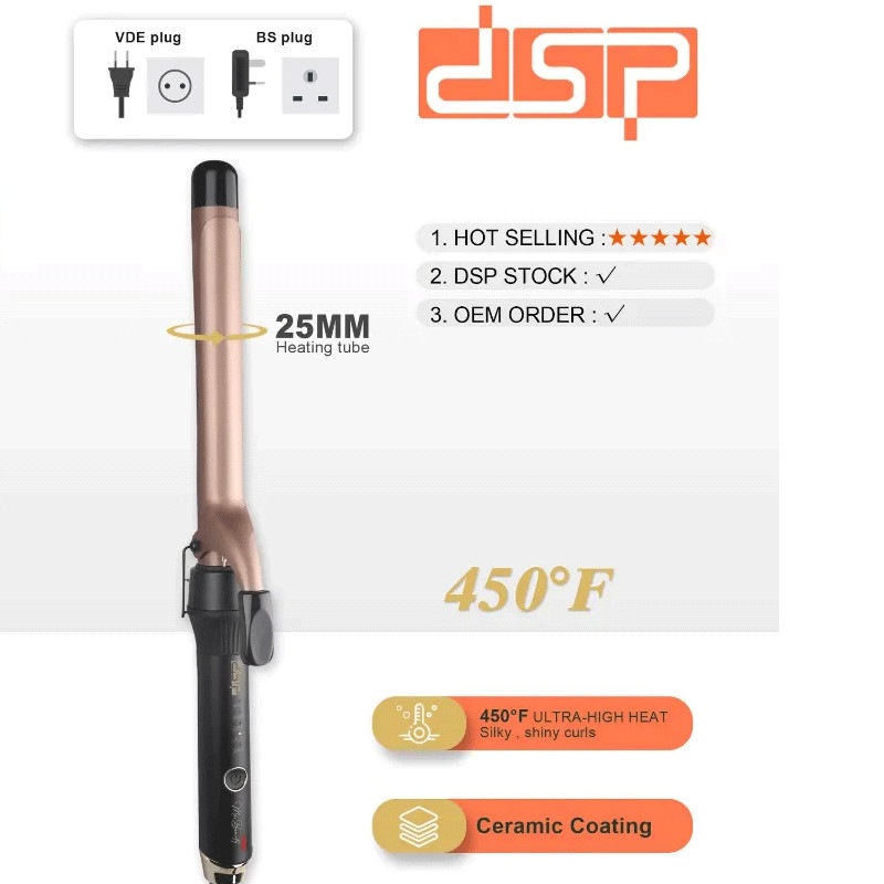 Fer À Boucler DSP 20108 60 W Noir en Tunisie