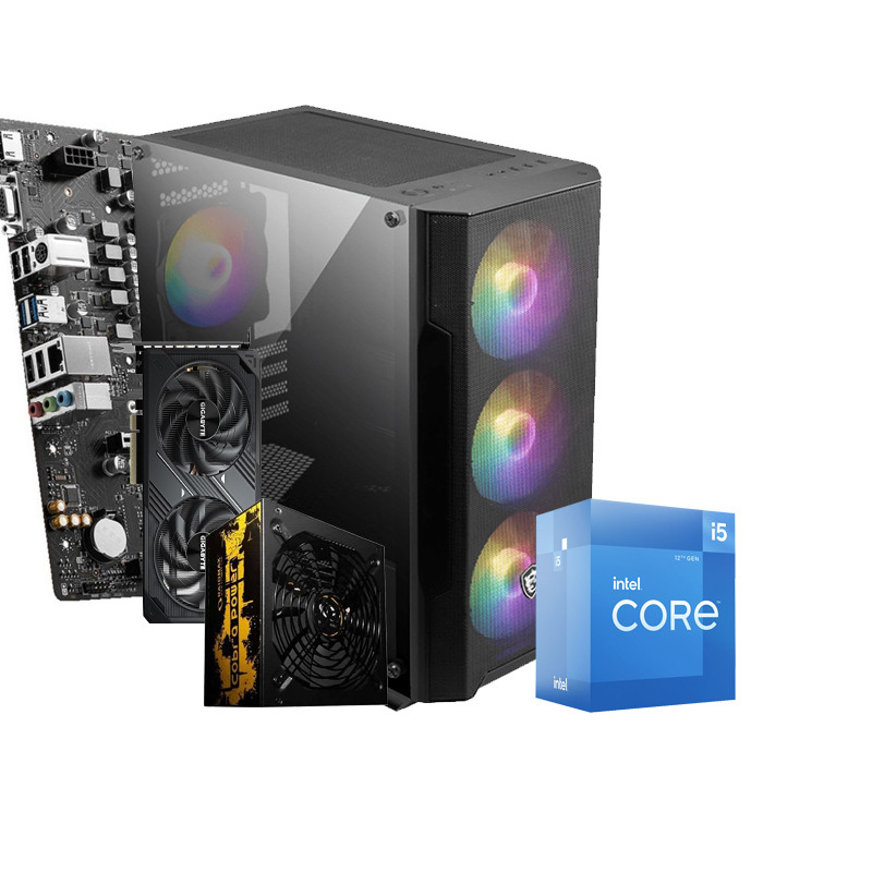 Pc de Bureau Gamer Max 502 i5 11Gén 16Go 512Go SSD  RTX 5050 8Go en Tunisie