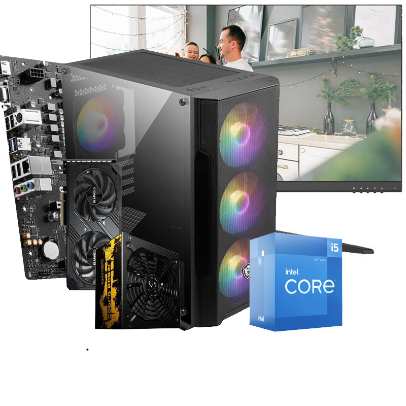 Pc de Bureau Gamer Bu Max 502 i5 11Gén 16Go 512Go SSD  RTX 5050 8Go  en Tunisie