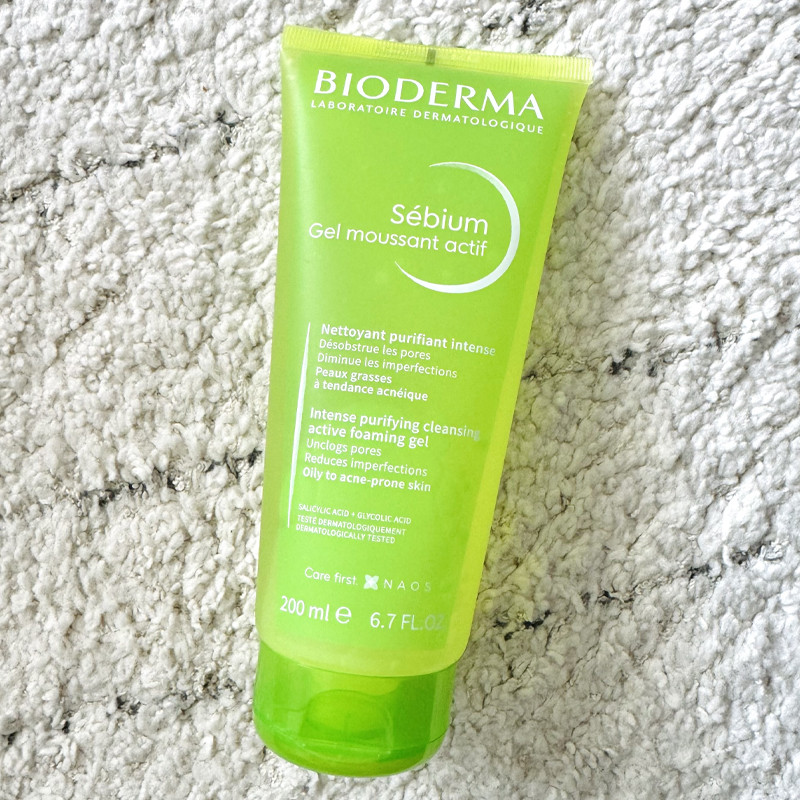 Gel Moussant Bioderma Sebium Actif 200 ML en Tunisie