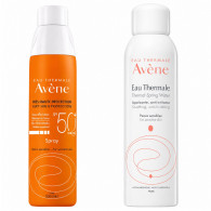 Avène Spray Solaire SPF50+ 200 ml + Eau Thermale 150ml en Tunisie