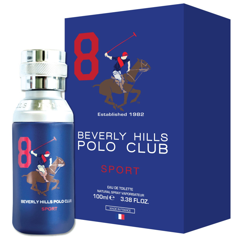 Sport 8 Beverly Hills Polo Club Eau de Toilette Homme 100Ml En Tunisie
