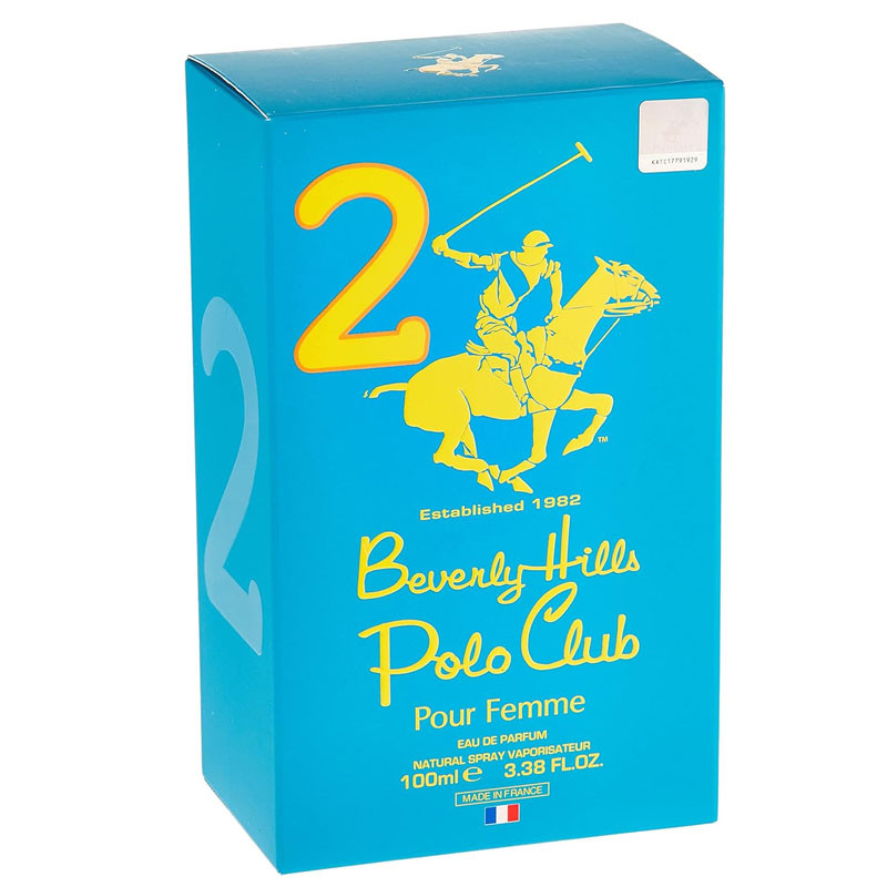 Sport 2 Beverly Hills Polo Club Eau de Parfum Femme 100Ml En Tunisie