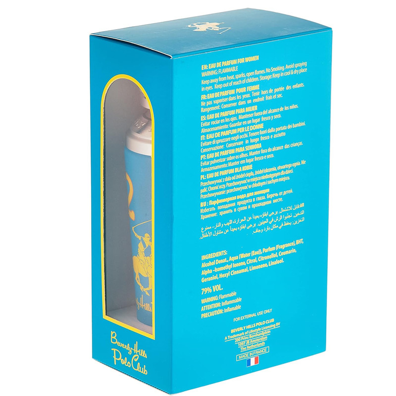 Sport 2 Beverly Hills Polo Club Eau de Parfum Femme 100Ml En Tunisie