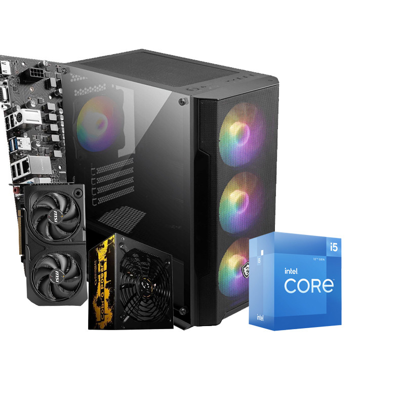 Pc de Bureau Gamer MAX 504 i5 11Gén 16Go 512Go SSD  RTX 5060 Ti 16Go en Tunisie