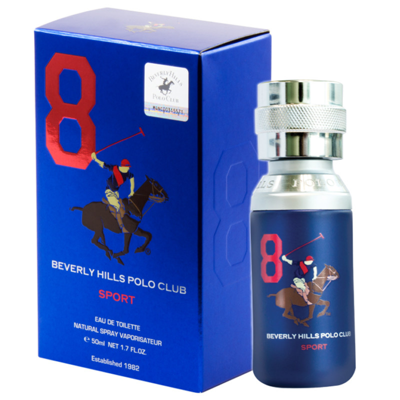 Sport 8 Beverly Hills Polo Club Eau de Toilette Homme 100Ml En Tunisie