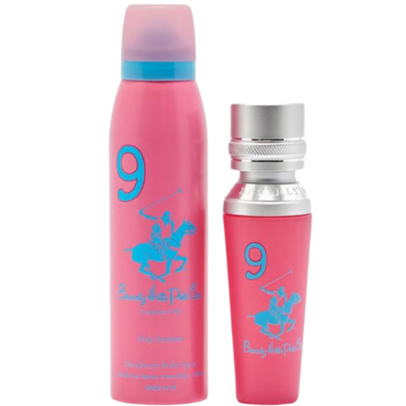 Coffret 9 Beverly Hills Polo Club Eau de Parfum Femme 50Ml En Tunisie