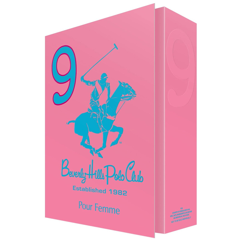 Coffret 9 Beverly Hills Polo Club Eau de Parfum Femme 50Ml En Tunisie
