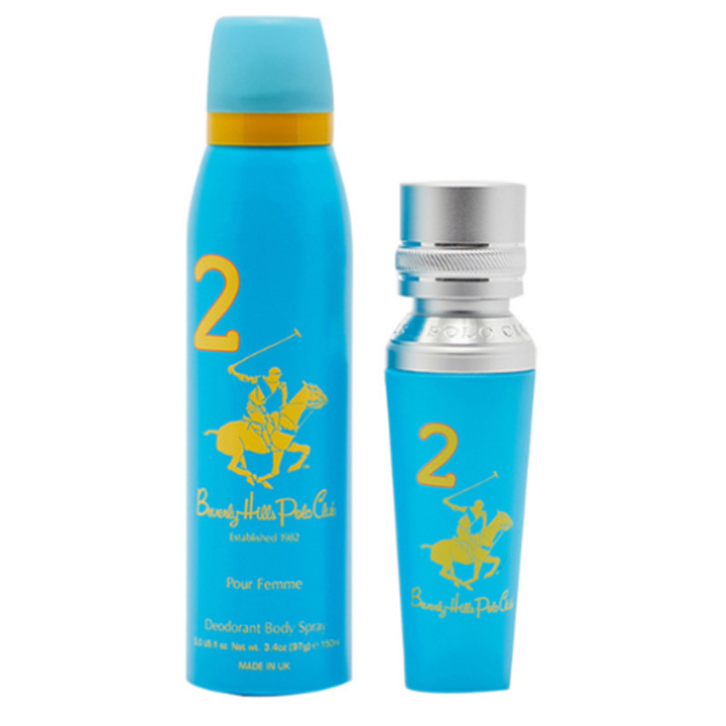 Coffret 2 Beverly Hills Polo Club Eau de Parfum Femme 50Ml En Tunisie